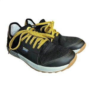 Lems Women’s Mesa Black and Yellow Lightweight Athletic Sneakers